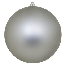 10" Limestone Matte Ball Christmas Ornament 1 Per Bag
