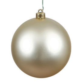 2.4" Champagne Matte Ball Ornaments 24-Pack