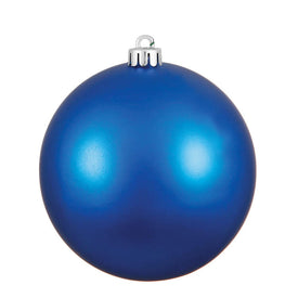 12" Blue Matte Ball Ornament