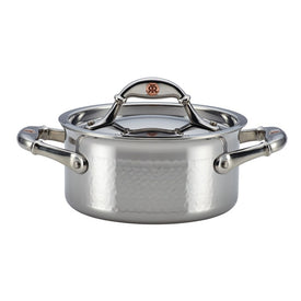 Symphonia Prima Hammered Stainless Steel Clad 1.5-Quart Covered Casserole