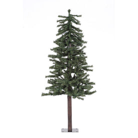 4' x 25.5" Unlit Natural Alpine Artificial Christmas Tree