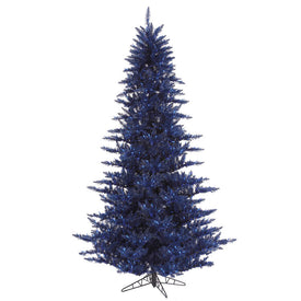 3' Unlit Navy Blue Fir Artificial Christmas Tree