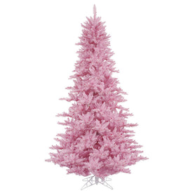 3' Unlit Pink Fir Artificial Christmas Tree
