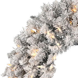 A193725LED Holiday/Christmas/Christmas Wreaths & Garlands & Swags
