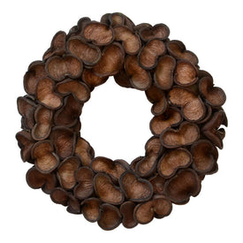 20" Natural Dried Badam Wreath