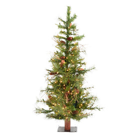 6' Pre-Lit Ashland Artificial Christmas Tree with Clear Dura-Lit Incandescent Lights