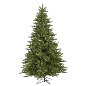 12' Pre-Lit King Spruce Artificial Christmas Tree with Warm White Dura-Lit LED Lights