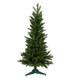 3' Pre-Lit Frasier Fir Artificial Christmas Tree with Clear Dura-Lit Lights