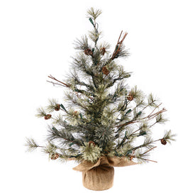 3' x 24" Unlit Dakota Pine Artificial Christmas Tree
