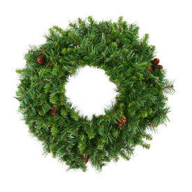 84" Unlit Cheyenne Pine Artificial Christmas Wreath