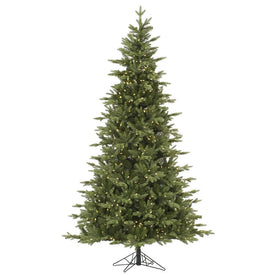 7.5' Pre-Lit Fresh Balsam Fir Artificial Christmas Tree with Warm White Dura-Lit LED Lights