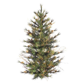 3' Unlit Mixed Country Pine Artificial Christmas Wall Tree