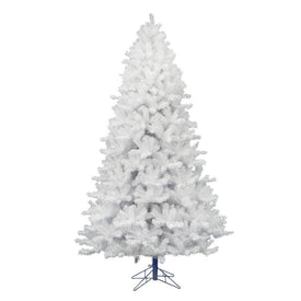 6.5' Unlit Crystal White Pine Artificial Christmas Tree without Lights