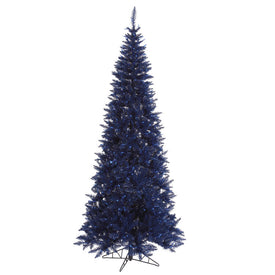 4.5' Unlit Navy Blue Fir Artificial Christmas Tree