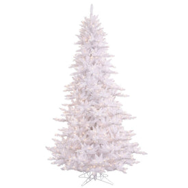 3' Pre-Lit White Fir Artificial Christmas Tree with 100 Warm White LED Lights