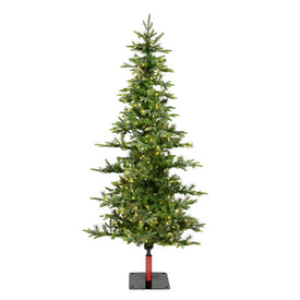 8' Shawnee Fir Artificial Christmas Tree with Warm White LED Dura-Lit Lights
