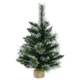 2' Unlit Snow-Tipped Mixed Pine Artificial Christmas Tree