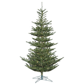 7.5' Pre-Lit Alberta Spruce Artificial Christmas Tree with Clear Dura-Lit Lights