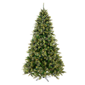 5.5' Cashmere Pine Artificial Christmas Tree with Multi-Colored Dura-Lit LED Lights