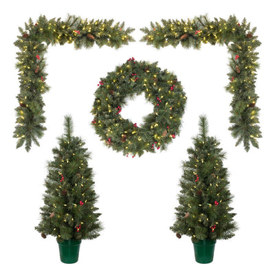 D188433 Decor/Faux Florals/Wreaths & Garlands