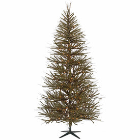 8' x 52" Pre-Lit Vienna Twig Artificial Christmas Tree with Warm White Dura-Lit LED Lights