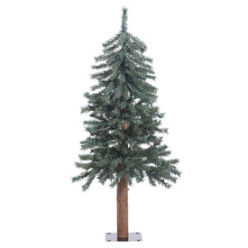 3' Unlit Natural Bark Alpine Artificial Christmas Tree
