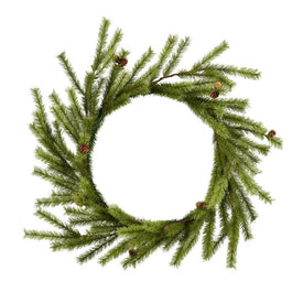 30" Unlit Vernon Pine Artificial Wreath