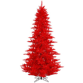 3' Unlit Red Fir Artificial Christmas Tree