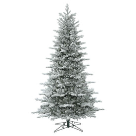 7.5' Unlit Frosted Eastern Frasier Fir Artificial Christmas Tree