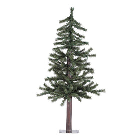 3' x 21" Unlit Natural Alpine Artificial Christmas Tree