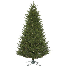 7.5' x 57" Pre-Lit Fresh Frasier Fir Artificial Christmas Tree with Warm White Dura-Lit LED Lights