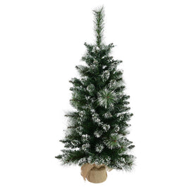 3' Unlit Snow-Tipped Mixed Pine Artificial Christmas Tree