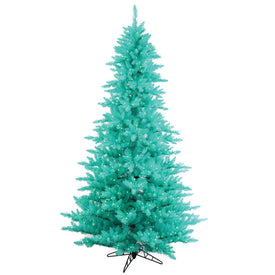 3' Pre-Lit Aqua Fir Artificial Christmas Tree with 100 Aqua Lights