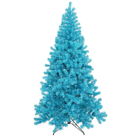 4' Pre-Lit Sky Blue Artificial Christmas Tree with 150 Teal LED Lights