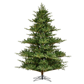 7.5' x 67" Pre-Lit Sherwood Fir Artificial Christmas Tree with 1500 Color-Changing LED Lights