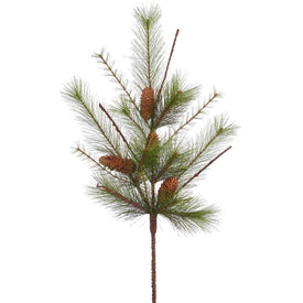 30" Mix Mountain Pine Sprays with Pine Cones 2-Pack