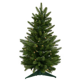 2' Pre-Lit Frasier Fir Artificial Christmas Tree with Clear Dura-Lit Lights