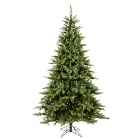 Vickerman 7.5' x 55" Camdon Fir Artificial Christmas Tree with Warm White Dura-lit LED Lights