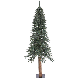 7' Unlit Natural Bark Alpine Artificial Christmas Tree