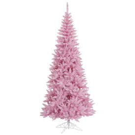6.5' Unlit Pink Fir Artificial Christmas Tree