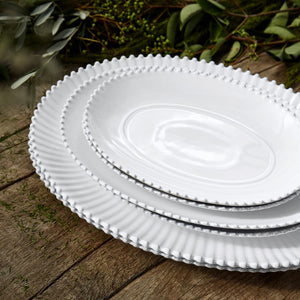 PEA401-WHI Dining & Entertaining/Serveware/Serving Platters & Trays