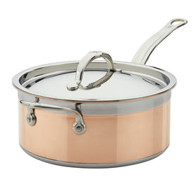 CopperBond 4-Quart Induction Copper Saucepan Pan