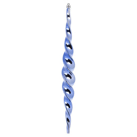 14.6" Periwinkle Spiral Icicles 2 Per Box