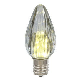 Replacement Warm White F15 LED Flame Bulbs 25-Pack