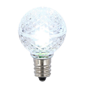 Replacement Cool White G30 Faceted LED Bulbs 25-Pack