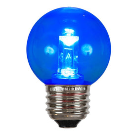 Replacement G50 Blue SMD Tube LED E26 Brass Base Bulbs 10 Per Bag