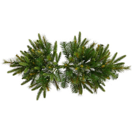 36" Cashmere Pine Artificial Christmas Swag Unlit