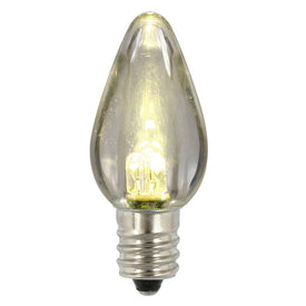 Replacement Transparent Warm White Twinkle Dimmable C7 LED Bulbs 25-Pack