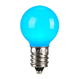 Replacement Teal G30 Ceramic LED Bulbs 25-Pack