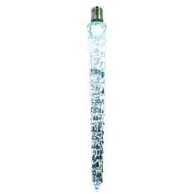 Replacement 18" Cool White Falling Icicle LED E12 Bulb (Single)